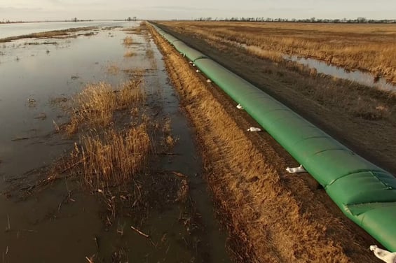 Water Filled Flood Barriers