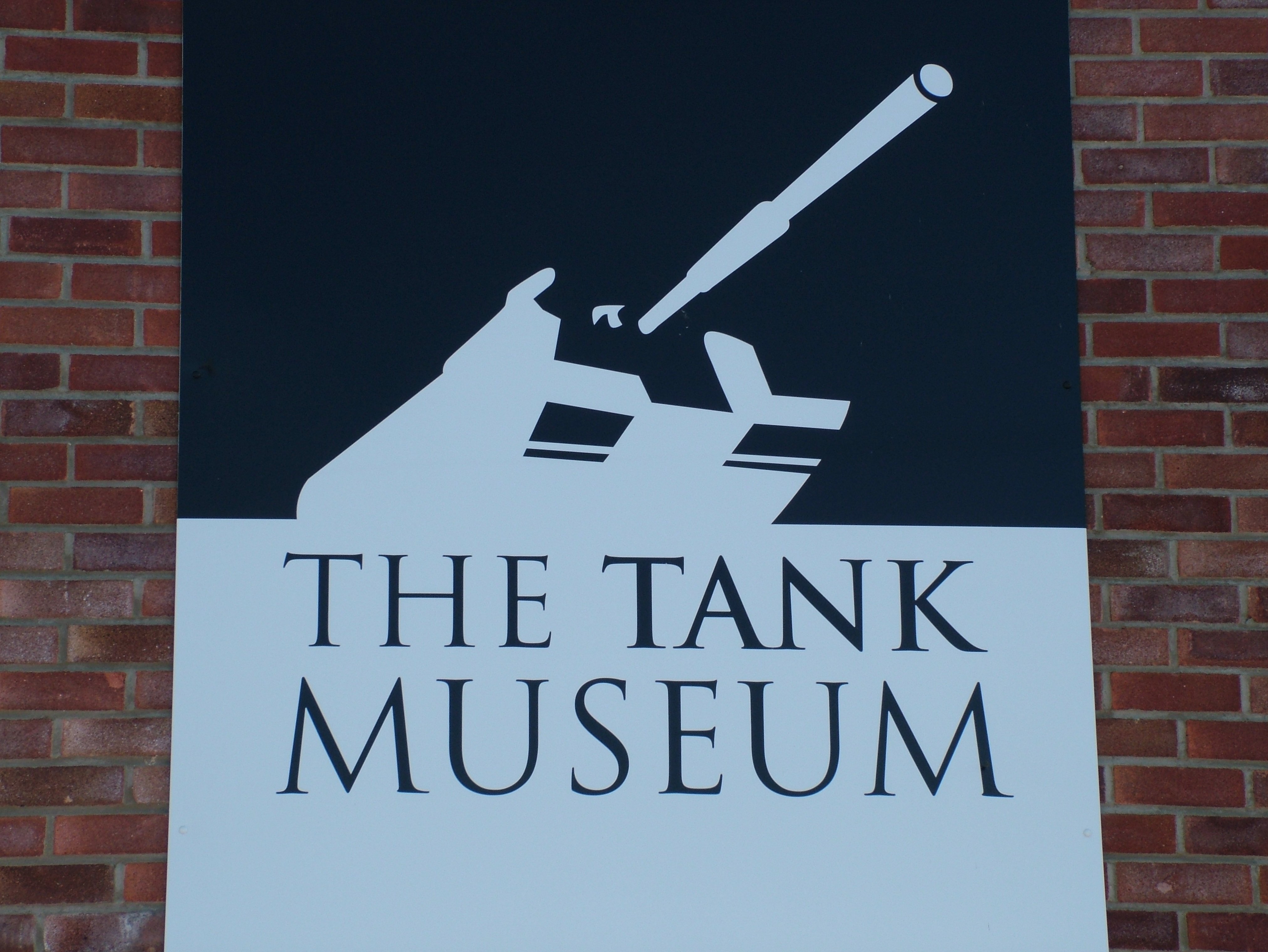 The Tank Museum sign